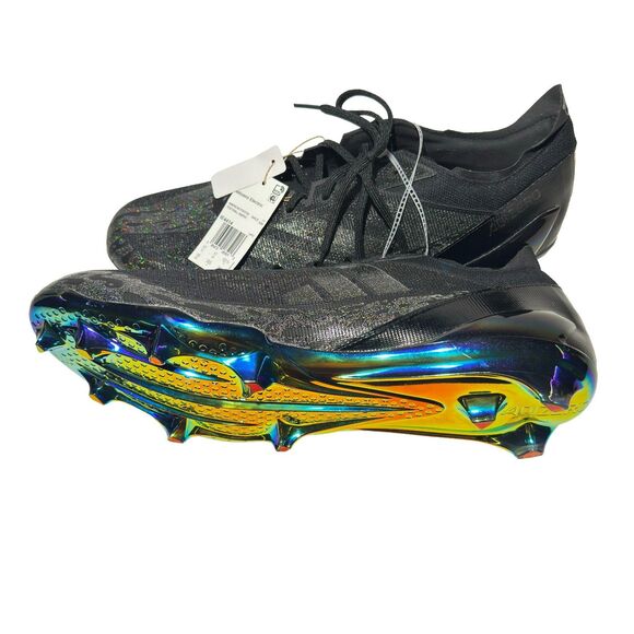 Adidas Adizero Electric Black Football Cleats IE4414 Men’s Size 18 NEW WITH TAGS - Picture 9 of 13